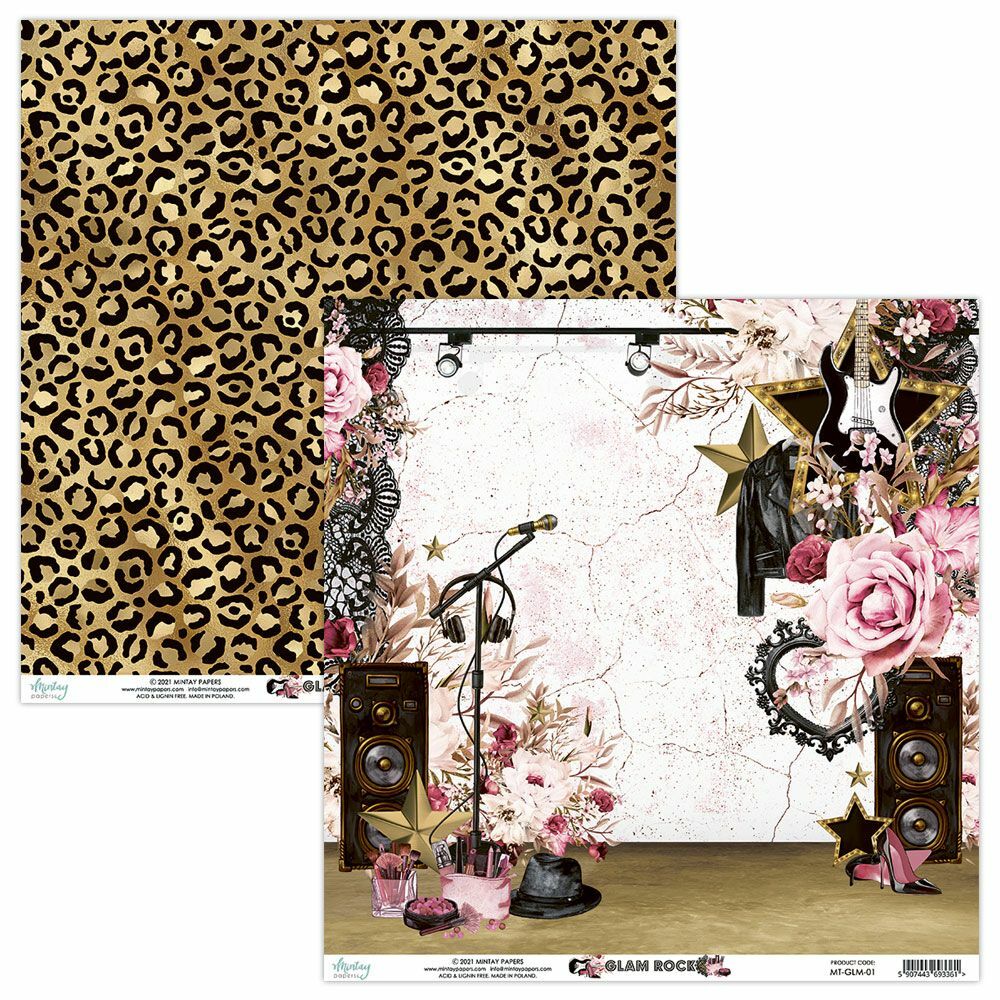 Colección «Glam Rock» 30 x 30 Art.-Nr. MT-GLM-07