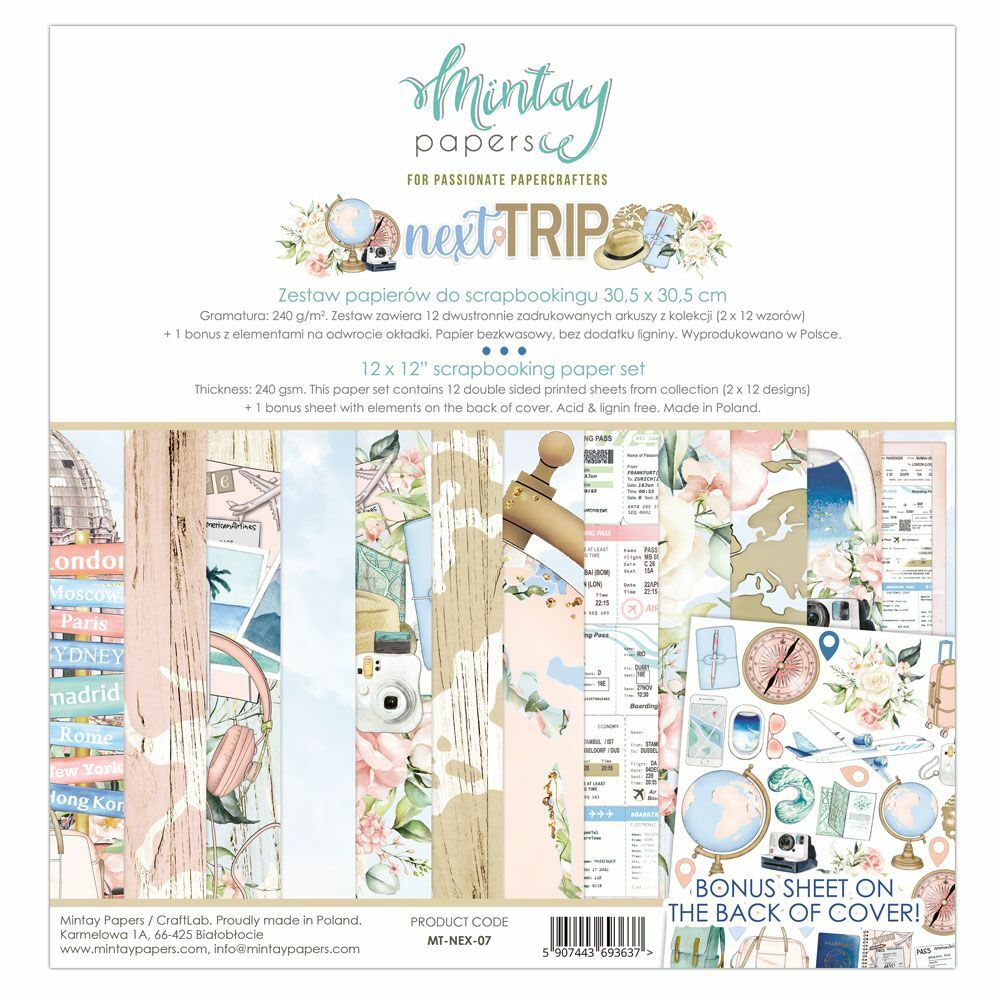 Colección «Next Trip» 30 x 30 Art.-Nr. MT-NEX-07