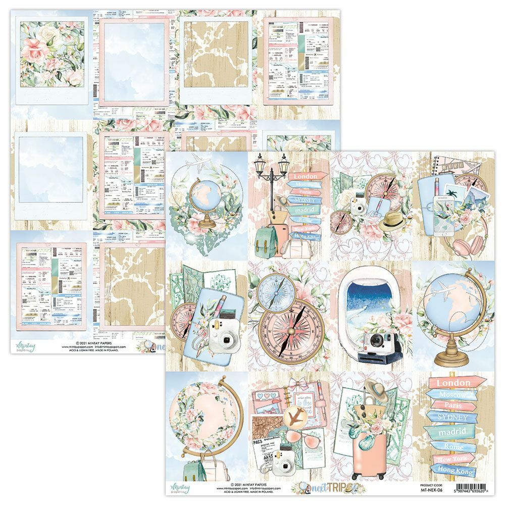 Colección «Next Trip» 30 x 30 Art.-Nr. MT-NEX-07