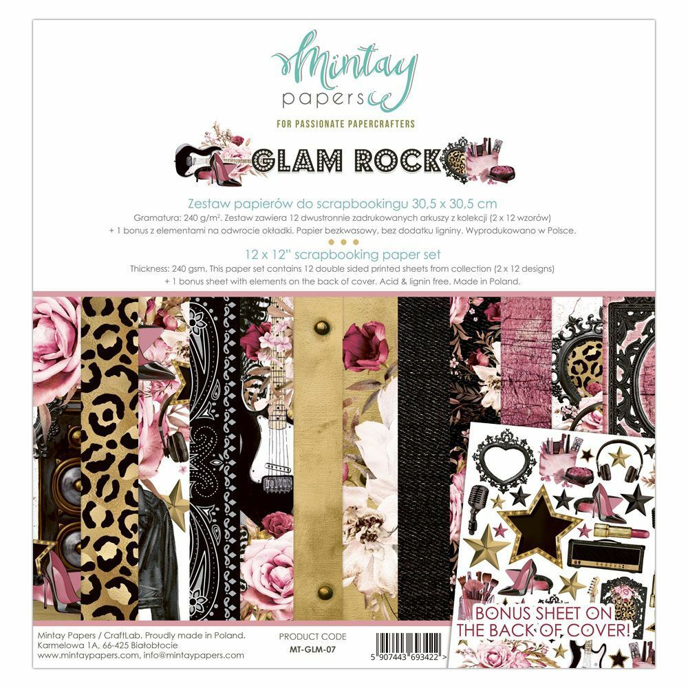 Colección «Glam Rock» 30 x 30 Art.-Nr. MT-GLM-07
