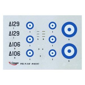 1:48 PZL P.24F c/cañón Oerlikon 20 mm Art.-Nr. 48107