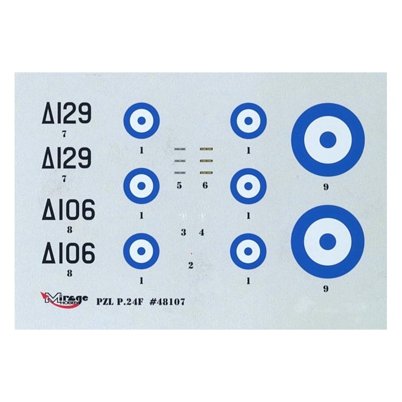 1:48 PZL P.24F c/cañón Oerlikon 20 mm Art.-Nr. 48107
