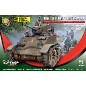 1:72 "Liberation of Paris" Light Tank M3A3 Art.-Nr. 726068