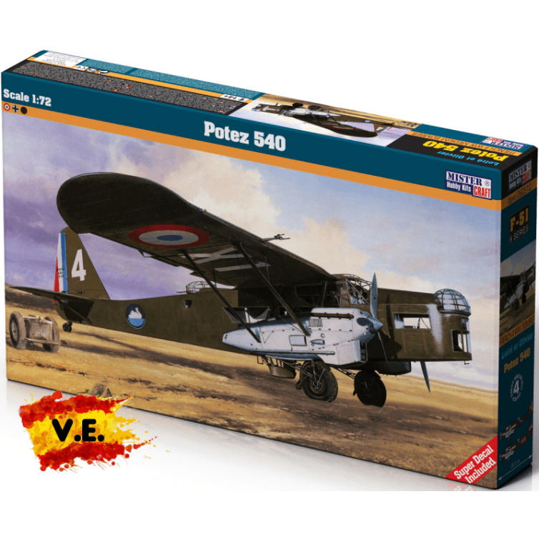 1:72 F-51 Potez 540 Art.-Nr. 060510