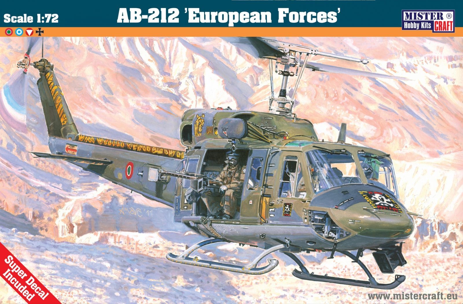 1:72 AB-212 European Forces Art.-Nr. D-54