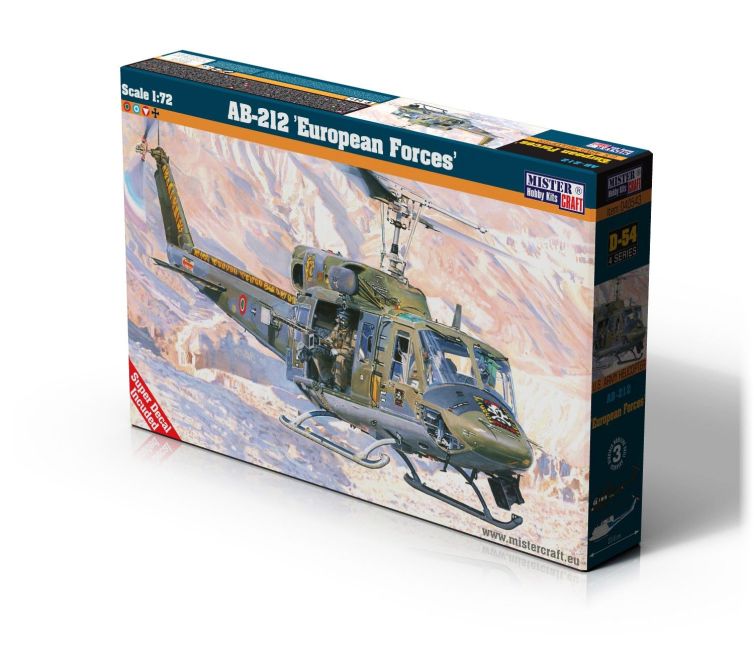 1:72 AB-212 European Forces Art.-Nr. D-54