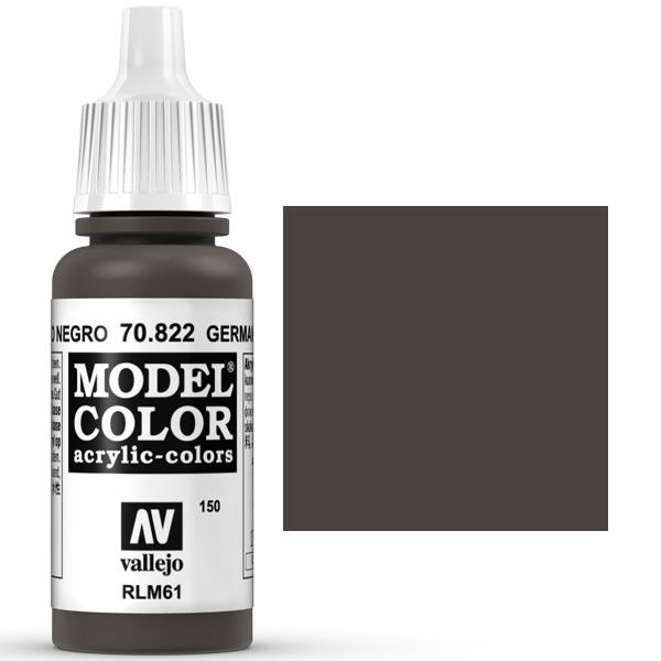 Model Color (150) Alemán Camuflaje Pardo Negro 17ml. Art.-Nr. 70.822