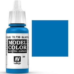 Model Color (209) Azul Fluorescente 17ml. Art.-Nr. 70.736