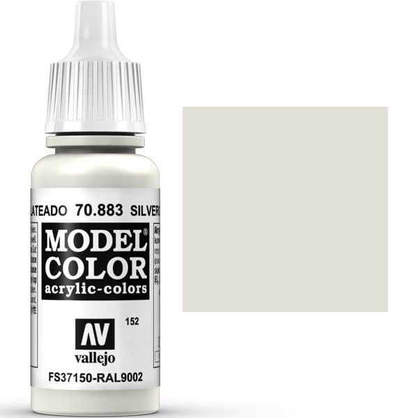 Model Color (152) Gris Plateado 17ml. Art.-Nr. 70.883