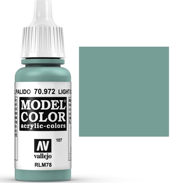 Model Color (107) Verde Azul Pálido 17ml. Art.-Nr. 70.972