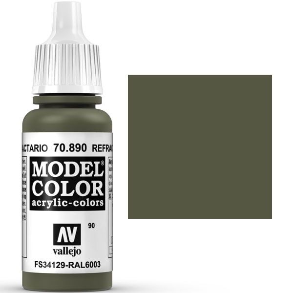 Model Color (090) Verde Refractario 17ml. Art.-Nr. 70.890