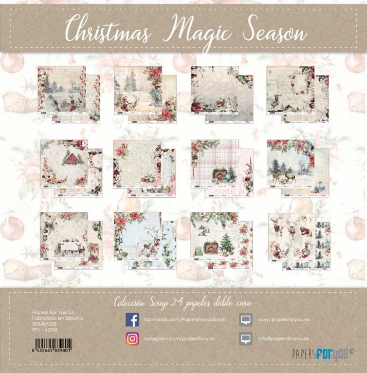 Colección «Christmas Magic Season» 15 x 15 Art.-Nr. PFY-4398