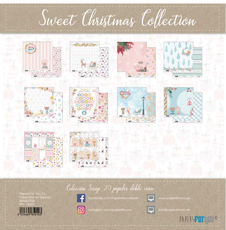 Colección «Sweet Christmas» 15 x 15 Art.-Nr. PFY-4501