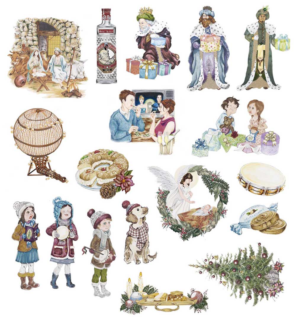 Die Cuts 18 pzs – Nuestra Navidad Art.-Nr. PFY-10816