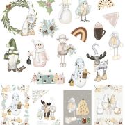 Die Cuts 20 pzs – Christmas In Gnome Forest Art.-Nr. PFY-10819