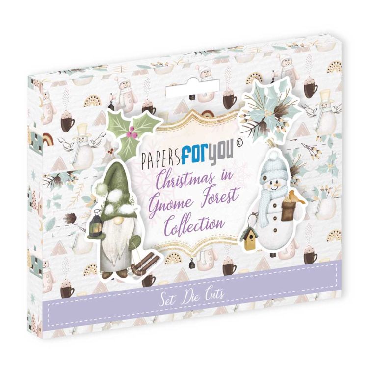 Die Cuts 20 pzs – Christmas In Gnome Forest Art.-Nr. PFY-10819
