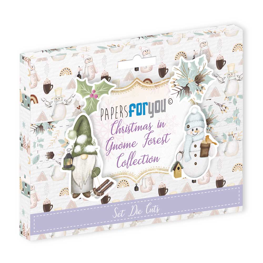 Die Cuts 20 pzs – Christmas In Gnome Forest Art.-Nr. PFY-10819