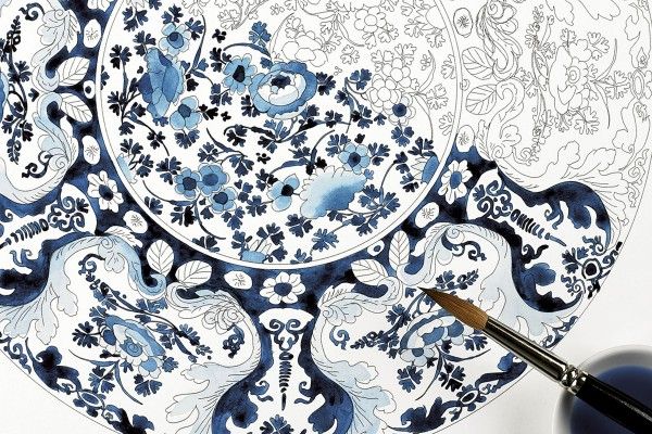Artists’ Colouring Book Delft Art.-Nr. 8185