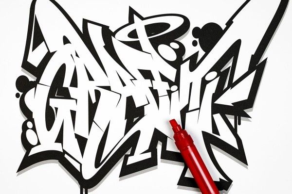 Marker Colouring Book Graffiti Style Art.-Nr. 8826