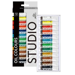 set Óleo 12 colores art. nr. po12125