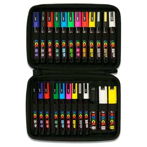 Estuche 24 Rotuladores Posca Art.-Nr. 182634650