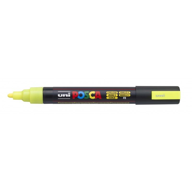 Rotulador Posca Punta Redonda Art.-Nr. PC-5M Amarillo Fluo