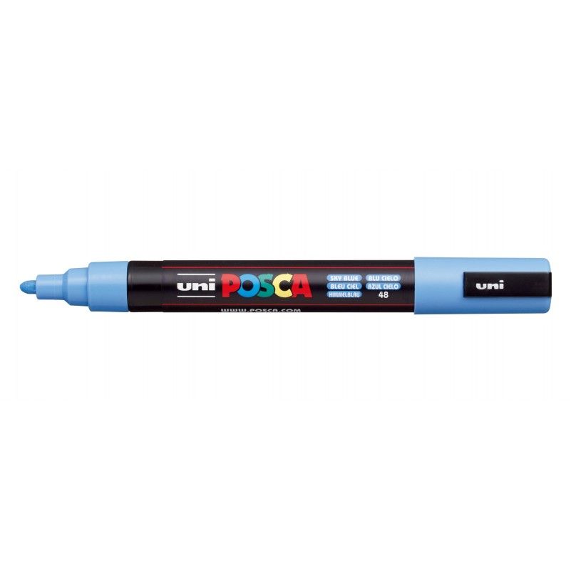 Rotulador Posca Punta Redonda Art.-Nr. PC-5M Azul Cielo