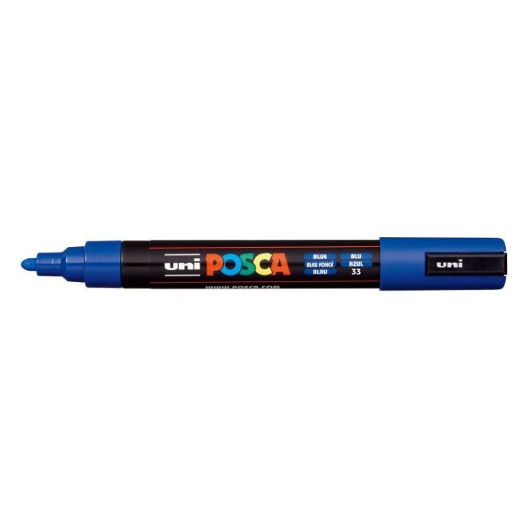 Rotulador Posca Punta Redonda Art.-Nr. PC-5M Azul