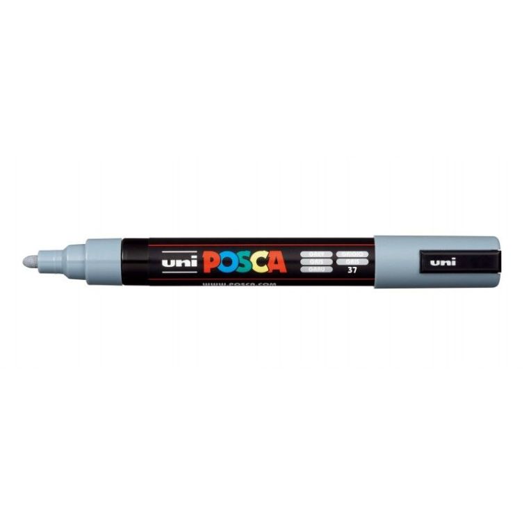 Rotulador Posca Punta Redonda Art.-Nr. PC-5M Gris