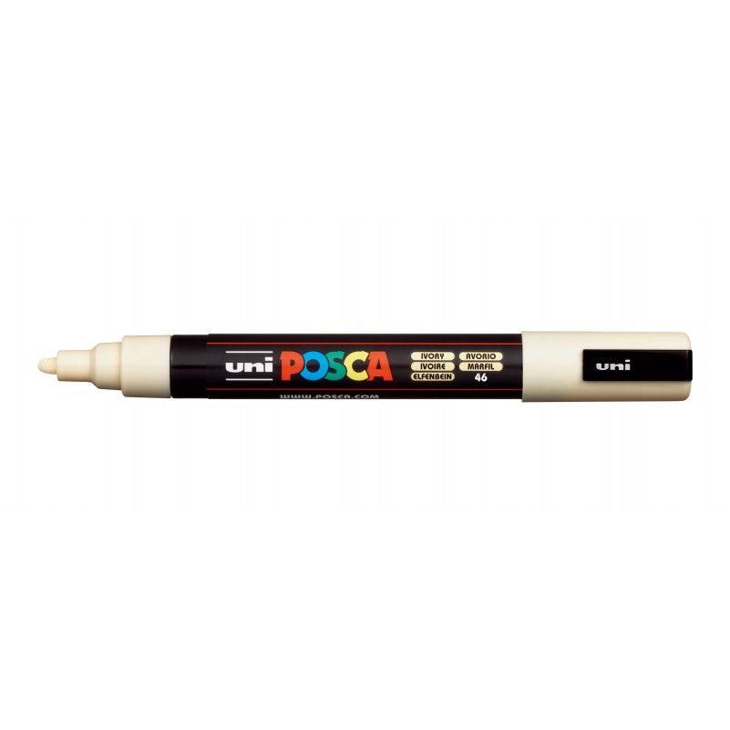 Rotulador Posca Punta Redonda Art.-Nr. PC-5M Marfil
