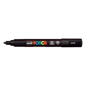 Rotulador Posca Punta Redonda Art.-Nr. PC-5M Negro