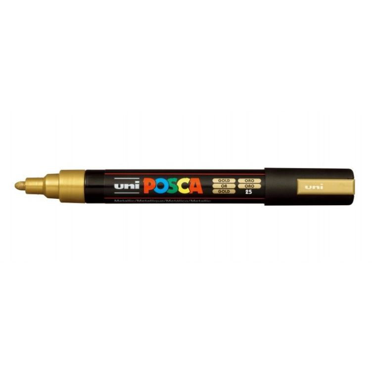 Rotulador Posca Punta Redonda Art.-Nr. PC-5M Oro