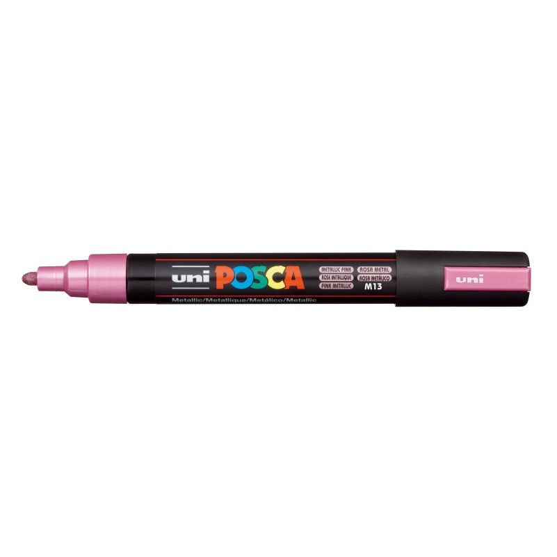 Rotulador Posca Punta Redonda Art.-Nr. PC-5M Rosa Metálico