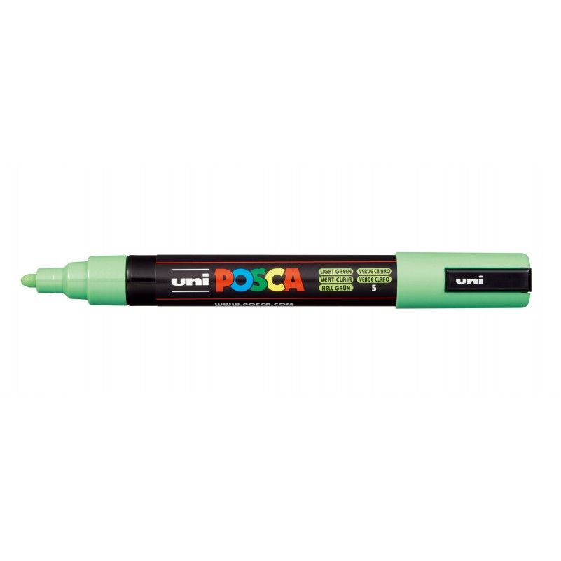 Rotulador Posca Punta Redonda Art.-Nr. PC-5M Verde Claro