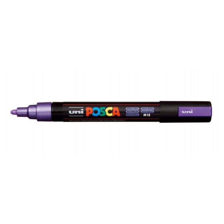 Rotulador Posca Punta Redonda Art.-Nr. PC-5M Violeta Metálico