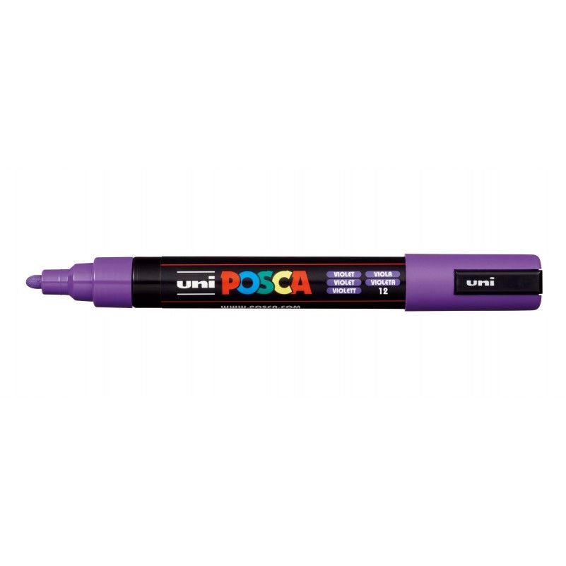 Rotulador Posca Punta Redonda Art.-Nr. PC-5M Violeta