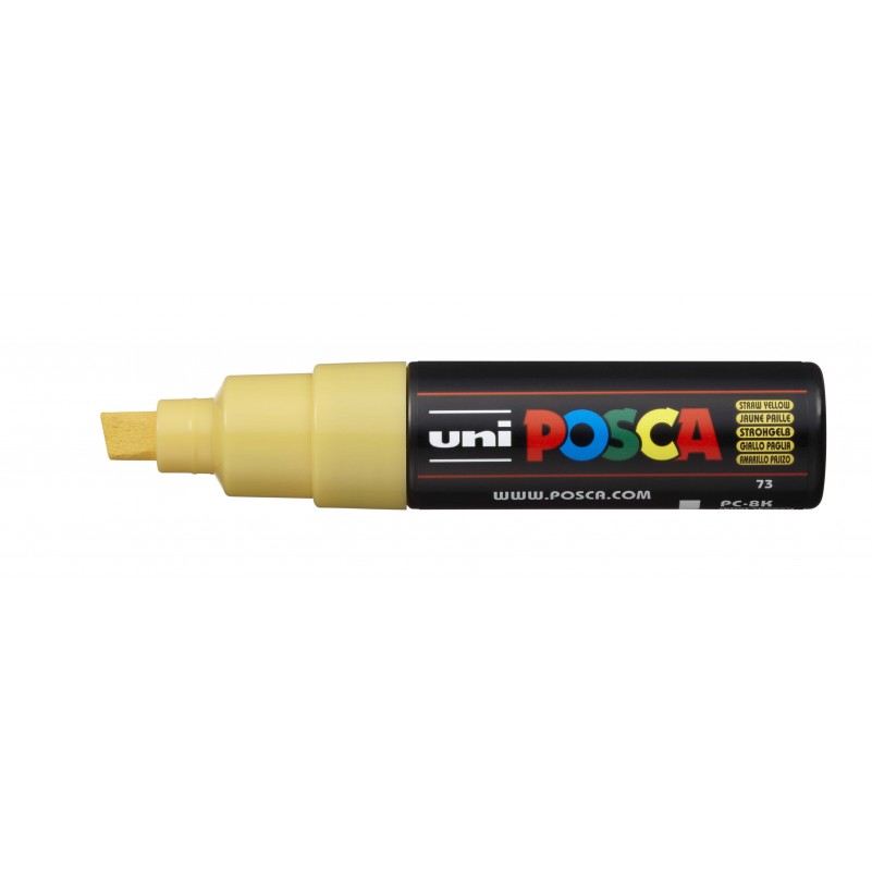 Rotulador Posca Punta Biselada Art.-Nr. PC-8K Amarillo Pajizo