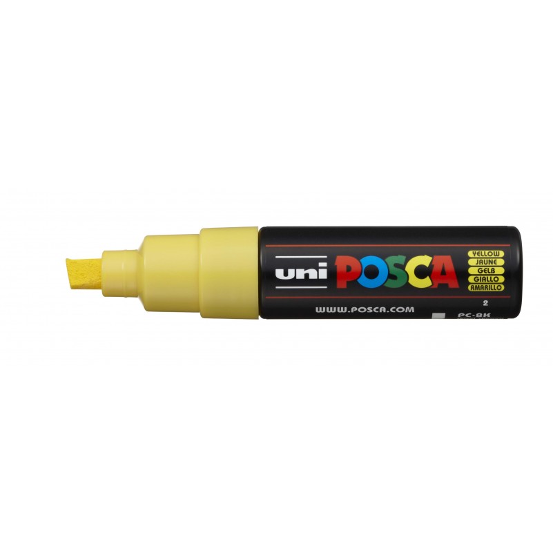 Rotulador Posca Punta Biselada Art.-Nr. PC-8K Amarillo