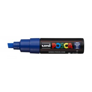 Rotulador Posca Punta Biselada Art.-Nr. PC-8K Azul