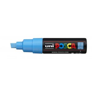 Rotulador Posca Punta Biselada Art.-Nr. PC-8K Azul Claro