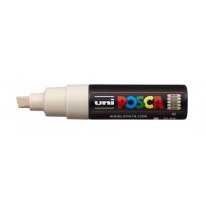 Rotulador Posca Punta Biselada Art.-Nr. PC-8K Beige