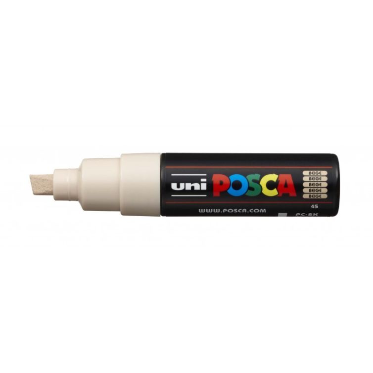Rotulador Posca Punta Biselada Art.-Nr. PC-8K Beige