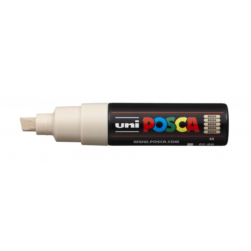 Rotulador Posca Punta Biselada Art.-Nr. PC-8K Beige