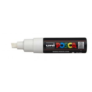 Rotulador Posca Punta Biselada Art.-Nr. PC-8K Blanco