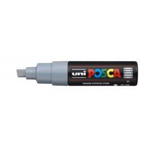 Rotulador Posca Punta Biselada Art.-Nr. PC-8K Gris