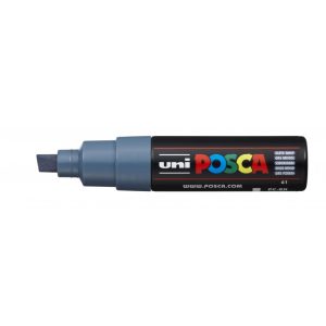 Rotulador Posca Punta Biselada Art.-Nr. PC-8K Gris Pizarra