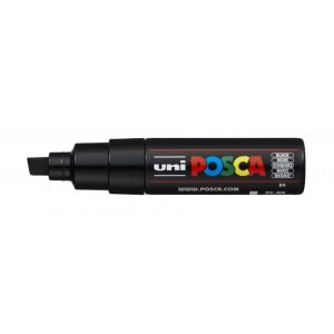 Rotulador Posca Punta Biselada Art.-Nr. PC-8K Negro