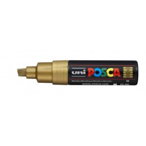 Rotulador Posca Punta Biselada Art.-Nr. PC-8K Oro