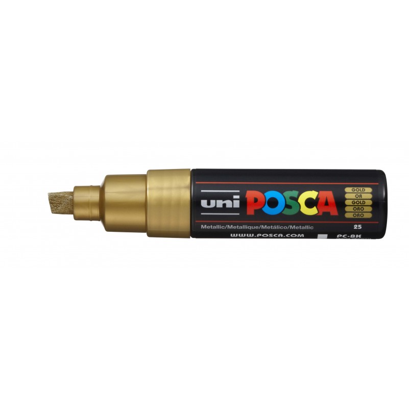 Rotulador Posca Punta Biselada Art.-Nr. PC-8K Oro