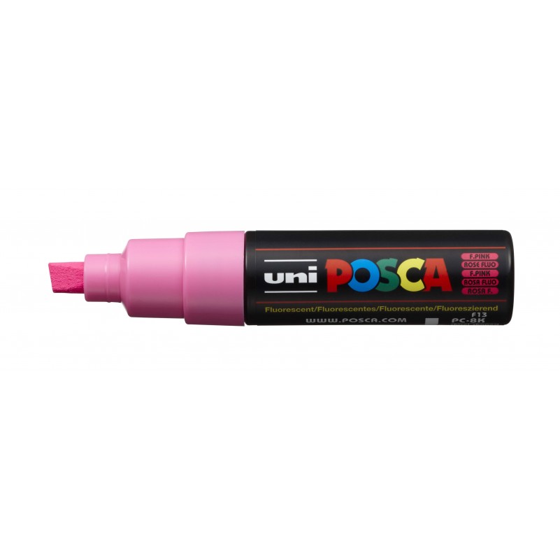 Rotulador Posca Punta Biselada Art.-Nr. PC-8K Rosa Fluo